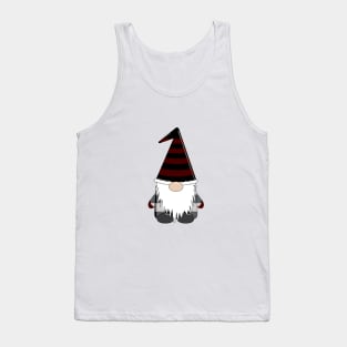 Christmas Gnome Funmy Santa Gnome Tank Top